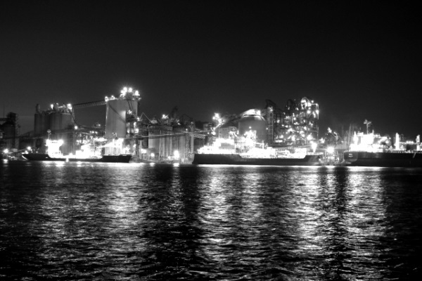 工場夜景